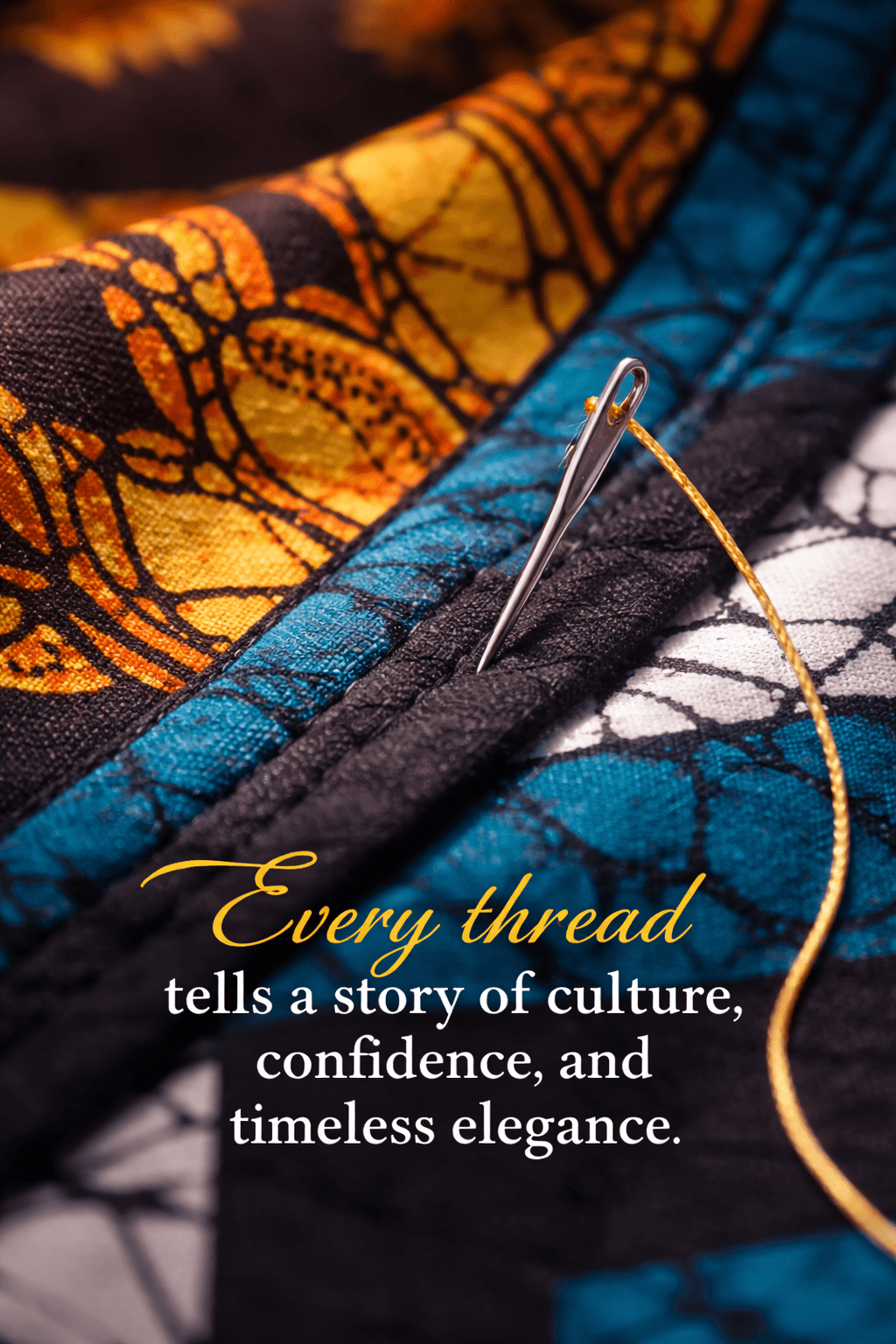 Every thread tells a story of culture, confidence, and timeless elegance